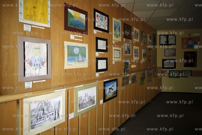 Osrodek Stawiska. Wystawa prac bioracych udzial w konkursie...