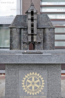 Odsloniecie makiety Zurawia Gdanskiego w ramach projektu...