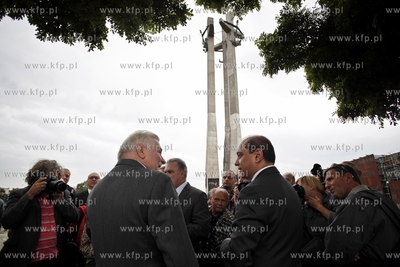 Gdansk. Rocznica podpisania Porozumien Sierpniowych....