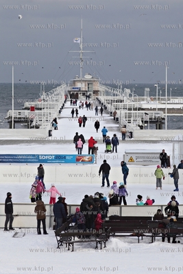 Molo w Sopocie.
27.01.2014
fot. Krzysztof Mystkowski...