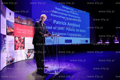 Gdansk, Teatr Szekspirowski.   Konferencja inaugurująca,...