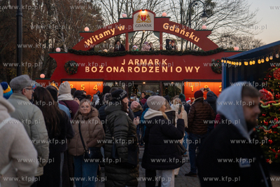 Ceremonia otwarcia Gdańskiego Jarmarku Bożonarodzeniowego....