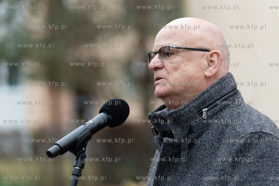 Żabianka. Orłowska 7.  Odsłonięcie tablicy upamiętniającej...