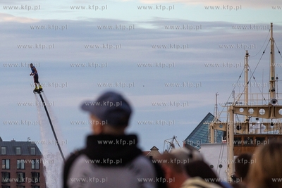 Gdańsk, Water Show Gdańsk. Pokazy umiejętności...