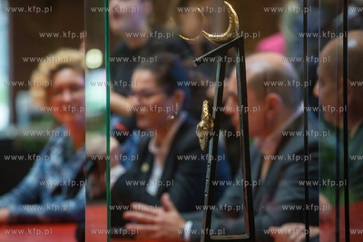 Konferencja prasową podsumowującą odbiór nagrody...