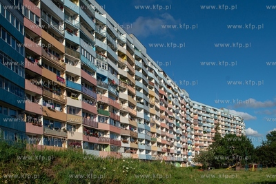 Falowiec w Nowym Porcie, przy ulicy Wyzwolenia. 10.07.2021...