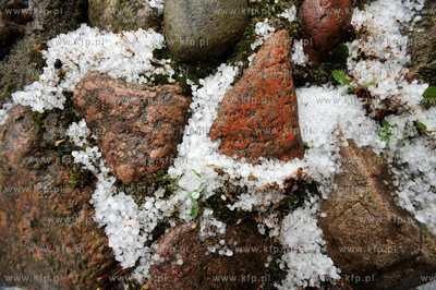 Grad w Gdansku Osowej  13.10.2009 fot. Wojciech Strozyk...