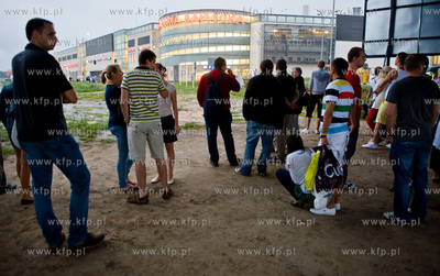 Gdansk Wrzeszcz. Ewakuacja Centrum Hadlowego Galeria...