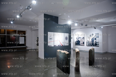 Gdansk. Galeria Miejska 2 na ulicy Powrozniczej. Wystawa...