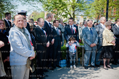 Gdansk. Obchody Swieta Narodowego Trzeciego Maja pod...