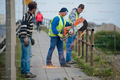 Gdansk. Budowa Trasy Sucharskiego, Zadanie nr 1. Polaczenie...