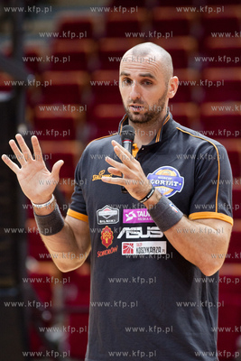 Sopot. Ergo Arena. Marcin Gortat Camp 2013. 
Nz Marcin...
