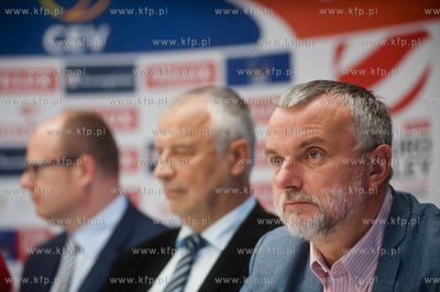 Gdansk. Hotel Mercure. Konferencja prasowa poprzedzajaca...