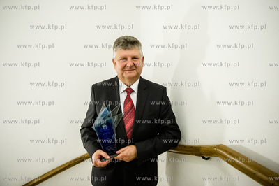 Gdansk. Ratusz Glownomiejski. Uroczystosc wreczenia...