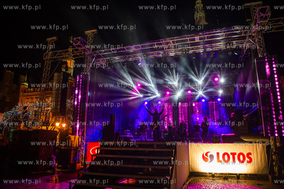 Gdansk. Targ Weglowy. 23 Final Wielkiej Orkiestry Swiatecznej...