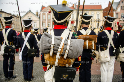 Tczew. Plac Hallera. Piata inscenizacja historyczna...