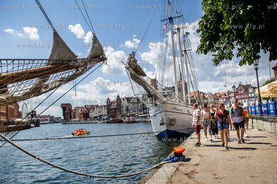 Gdańsk. Rybackie Pobrzeze. Zlot zaglowcow Baltic Sail...