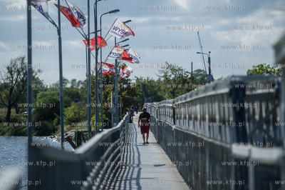 Gdańsk. Wyspa Sobieszewska. Uroczystość wbicia pierwszej...