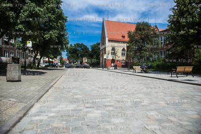 Gdańsk. Ulica Grobla. 18.07.2017 fot. Mateusz Ochocki...