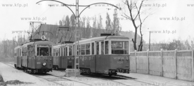 Tramwaje linii 6 kursowaly do dzielnicy Gdansk Orunia....