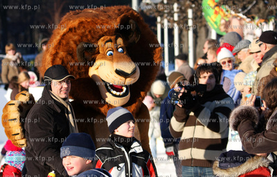 Sopot, Molo. Wizyta Lwa Alexa, jednego z bohaterow...
