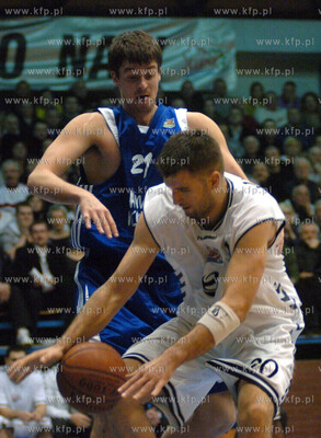 Slupsk,mecz koszykowki pomiedzy Energa Czarni Slupsk...