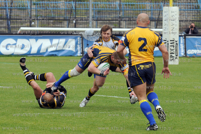 Stadion GOSiR w Gdyni. Mecz o Mistrzostwo Polski w...