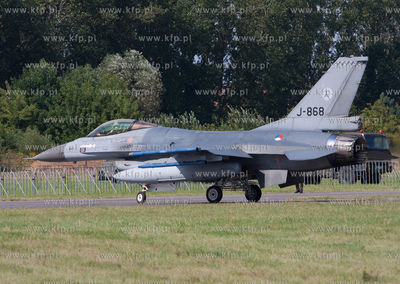 Air Show Radom 2009. Nz.Lockheed Martin F16AM, Koninklijke...
