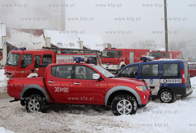 Pozar w sklepie rybnym na Gdanskim osiedlu Morena,...