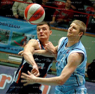 Kolobrzeg. Polska Liga Koszykowki. Spotkanie Kotwica...