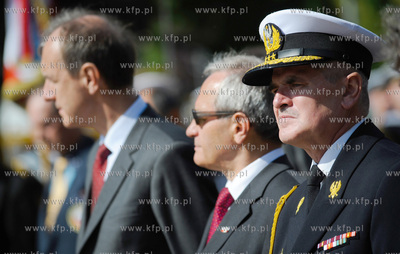 Gdynia. Swieto Marynarki Wojennej. Uroczystosc zmiany...