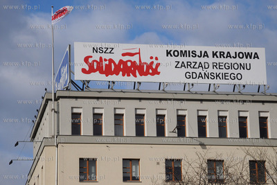 Gdansk. Siedziba Komisji Krajowej i Zarzadu Regionu...
