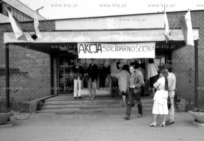 Gdansk. Strajk majowy na Uniwersytecie Gdanskim, Wydzial...