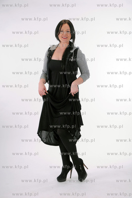 Sesja zdjeciowa Kabaretu Limo. Na zdjeciu Ewa Blachnio.
08.01.2013...