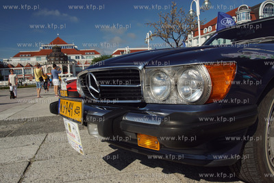 Sopot, Plac Zdrojowy. Miedzunarodowy zlot zabytkowych...