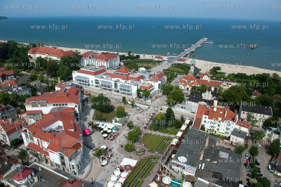 Sopot z lotu ptaka. 28.06.2009 fot. Kacper Kowalski...