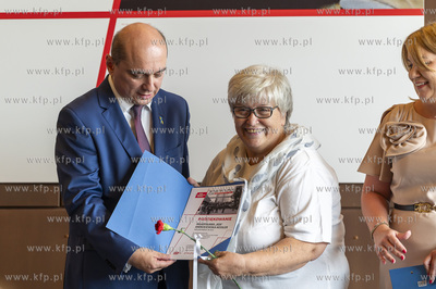 Gdańs. Uroczystości jubileuszowe ECS, ku czci tych,...