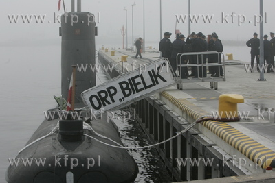 Gdynia, Port Marynarki Wojennej. Okret Podwodny ORP...