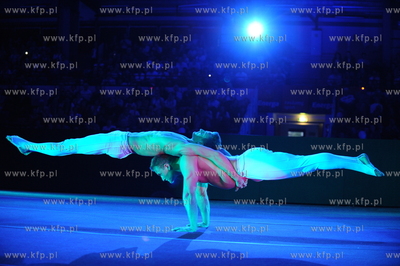 Gdansk, hala widowiskowa AWFiS. Wielka gala konczaca...