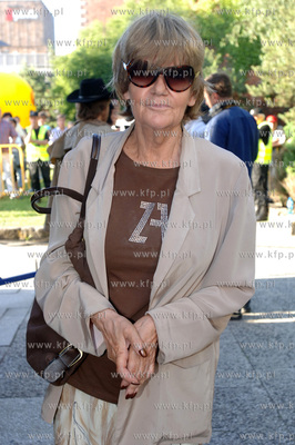 Final VII Festiwalu Dobrego Humoru w Gdansku. Nz. Maria...