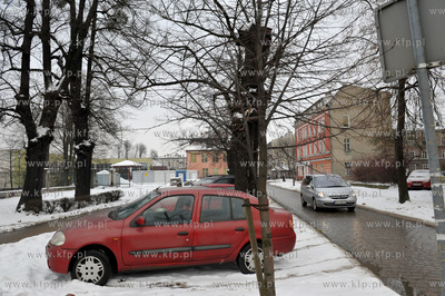Gdansk Dolny Wrzeszcz, ul. Wajdeloty. 28.01.2013 Fot....