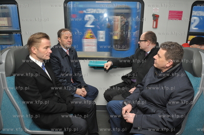 Oficjalne uruchoinienie nowej trasy kolejki SKM Gdansk...