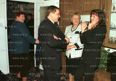 Od lewej : Henryka Strychalska ( dawniej Krzywonos...