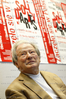 Gdansk. Solidarity of Arts Konferencja prasowa Sir...