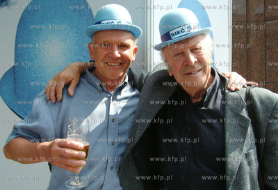 V FESTIWAL DOBREGO HUMORU. Nz. Marek Siudym i Leon...