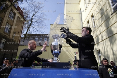 Wizyta słynnego pucharu Henri Delaunaya w Gdansku....