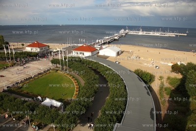 Sopot. Molo. 18.08.2014 fot. Krzysztof Mystkowski /...