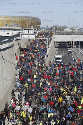 Gdańsk. Dzień otwarty tunelu pod Martwą Wisła....