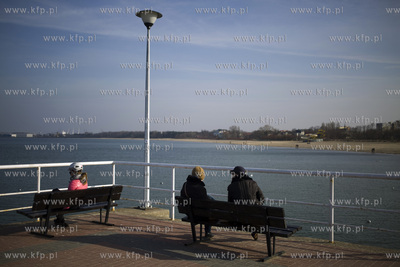 Molo w Gdańsku Brzeźnie.
14.03.2017
fot. Krzysztof...