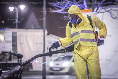 Dezynfekcja  miejsc publicznych ( ławki i przystanki...